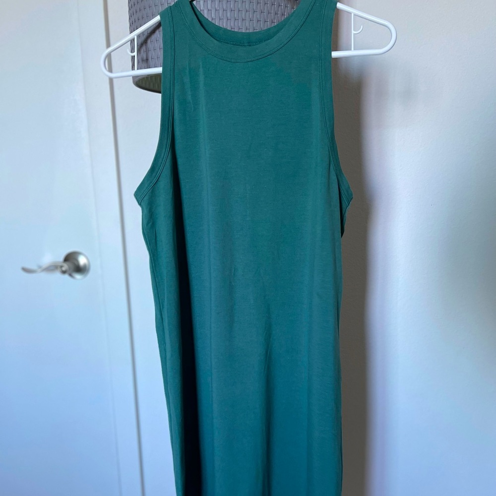 A New Day Sleeveless Green Midi Dress